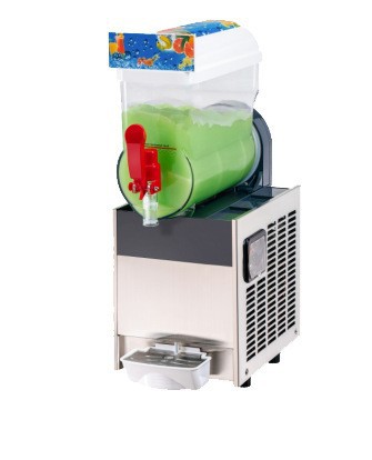 Fuye 15L máquina de fusión de nieve de acero inoxidable comercial de tres cilindros, máquina de batido de nieve de cafeteria, suministro internacional exclusivo