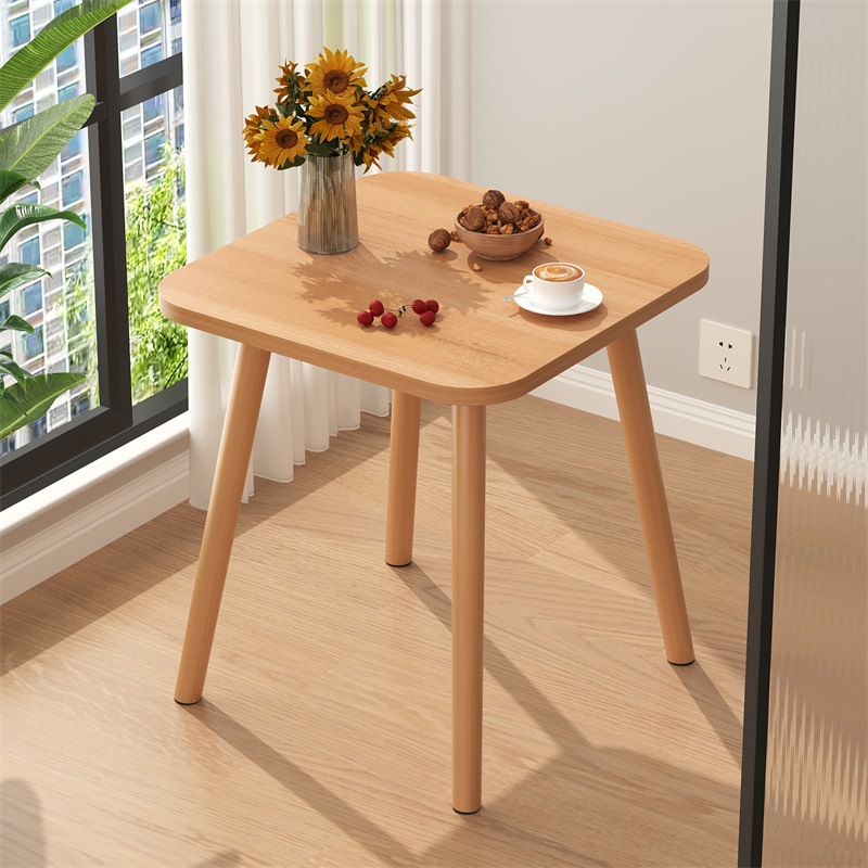 胡桃木【角テーブル40*40高さ60】高さを高める