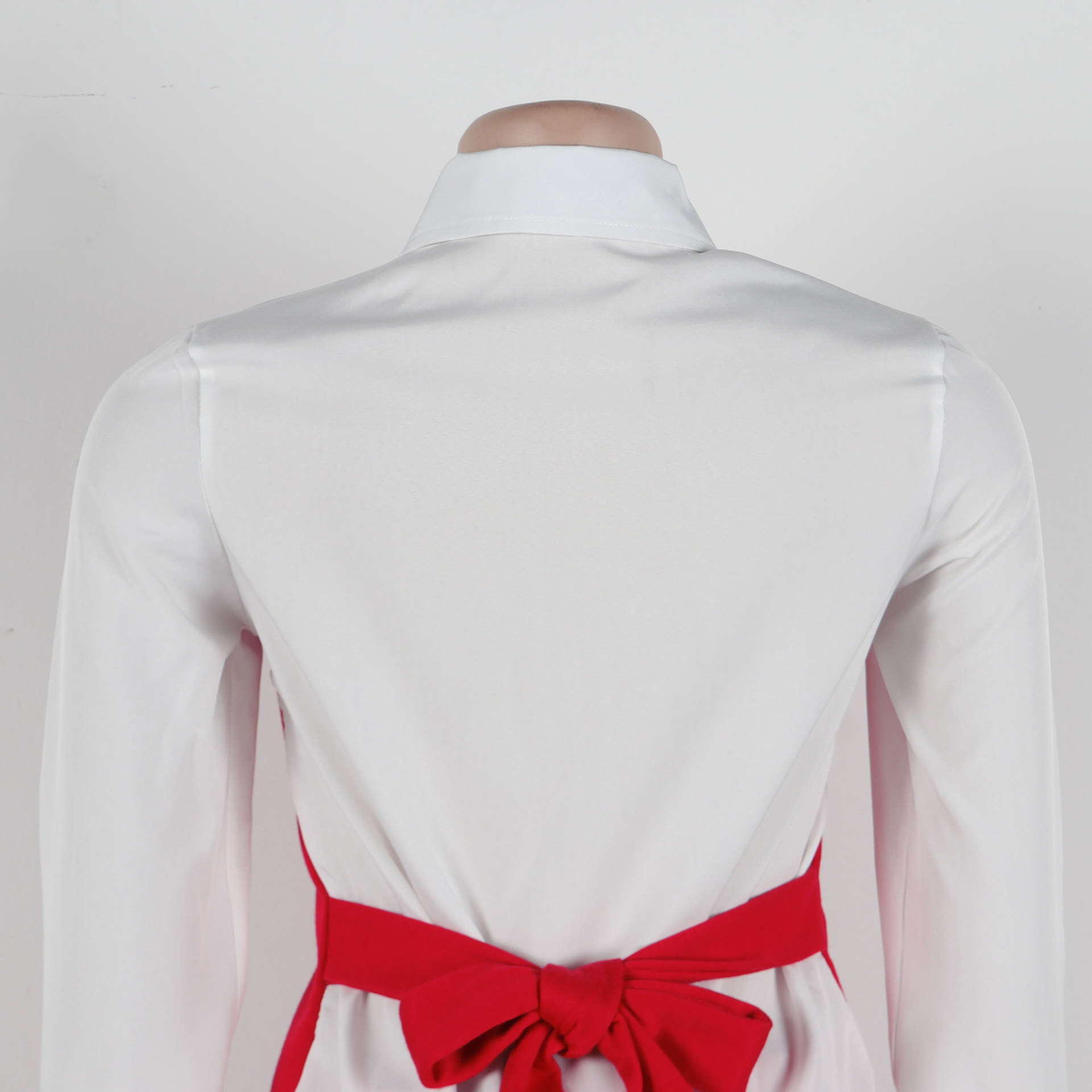 Faux Two Pieces Shirts Vest Stitching Sweater Pants Two Piece Set