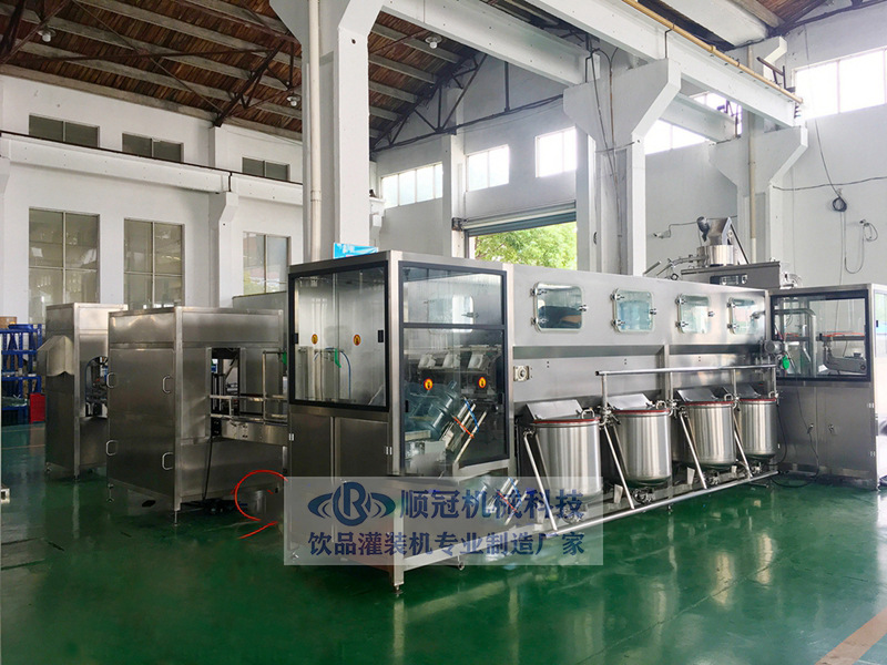 桶装水灌装机厂家 大桶山泉水生产设备