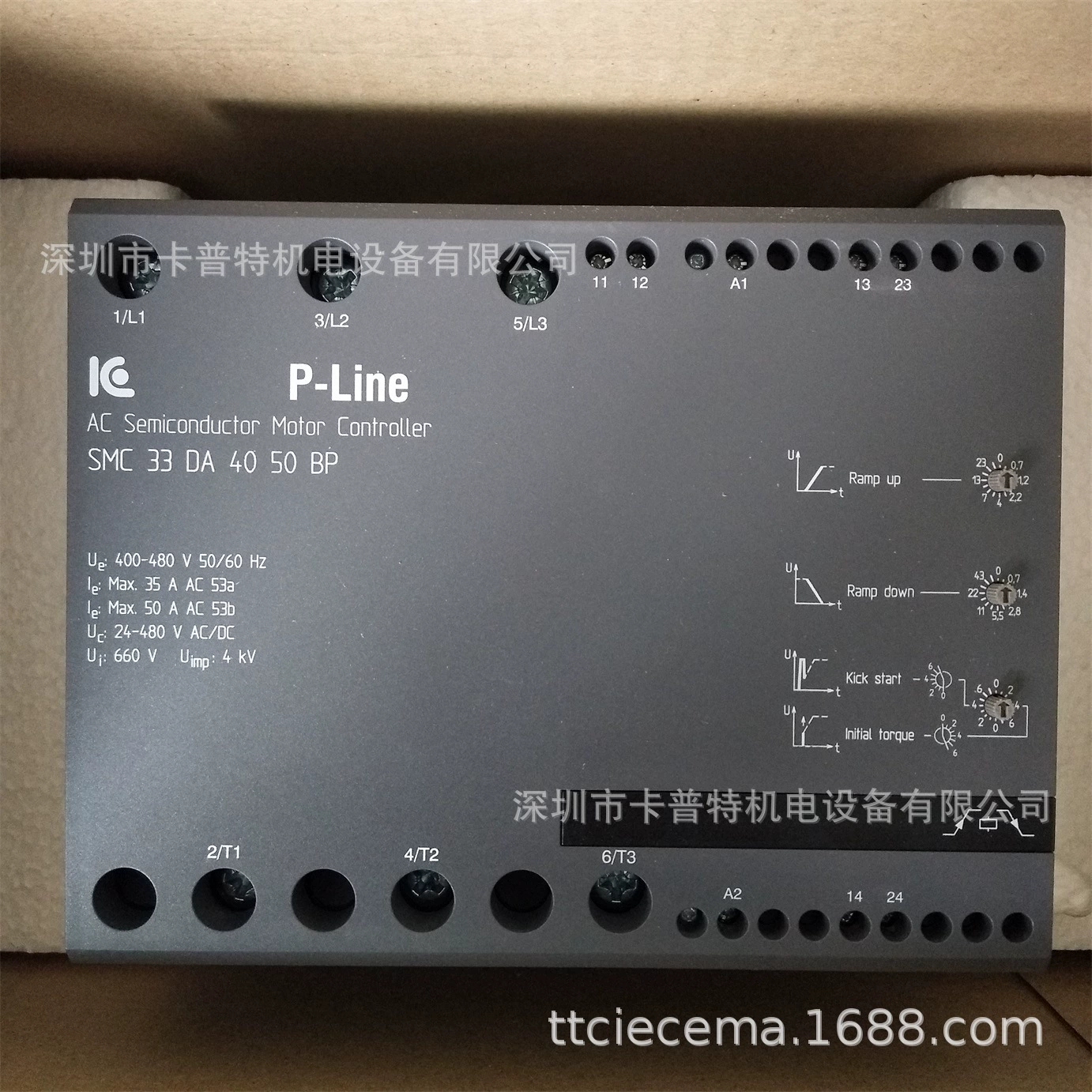 IC Электронный пускатель Soft Starter eltwin импортирован Дания SMC 33 DA 4050 BP