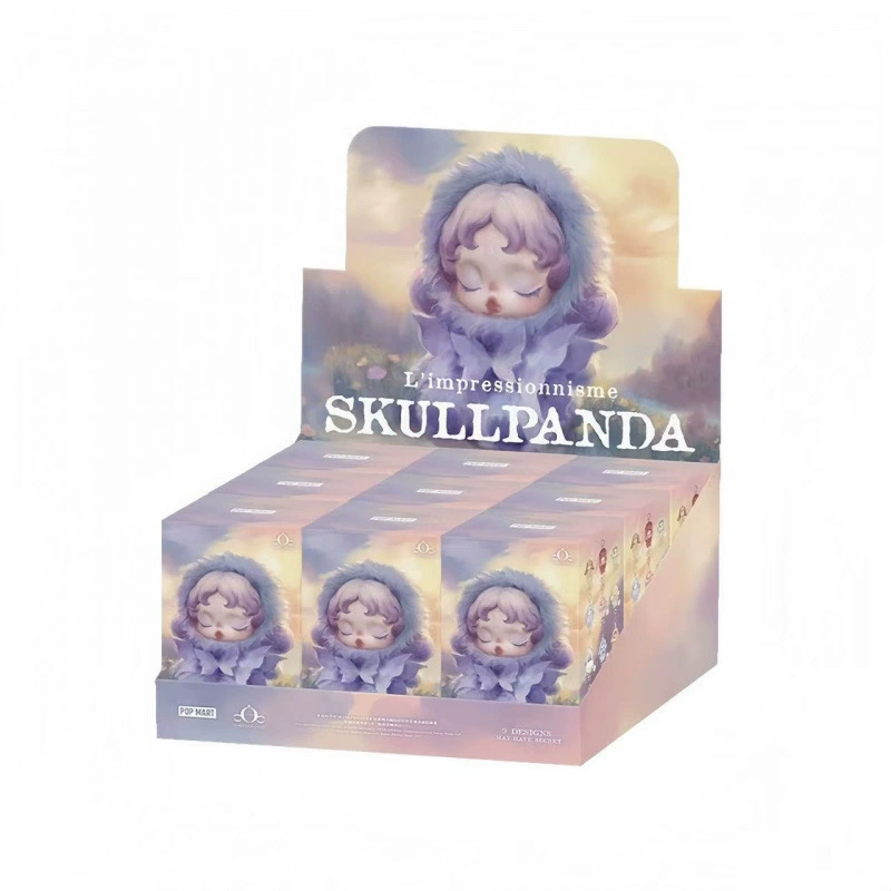 Фигурка-подвеска Blind Box (SKULLPANDA Sp2.0) 17 см, плюшевая коллекционная, серия Light Weaving Garden