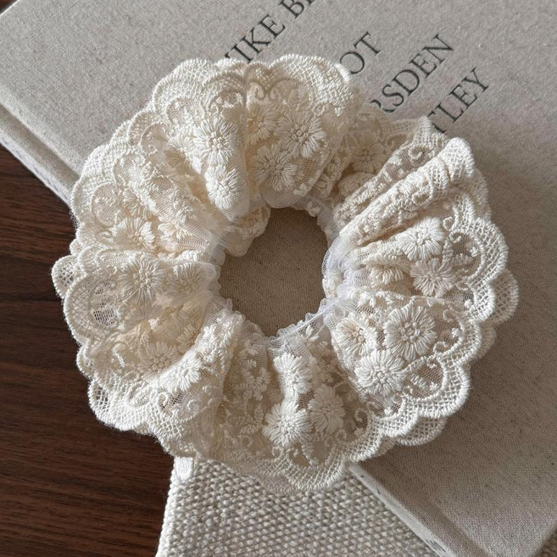 Coreano relajado viento intestino anillo de cabello feminino ligero de lujo nuevo cabello de alta calidad de alta elasticidad correa de goma duradera