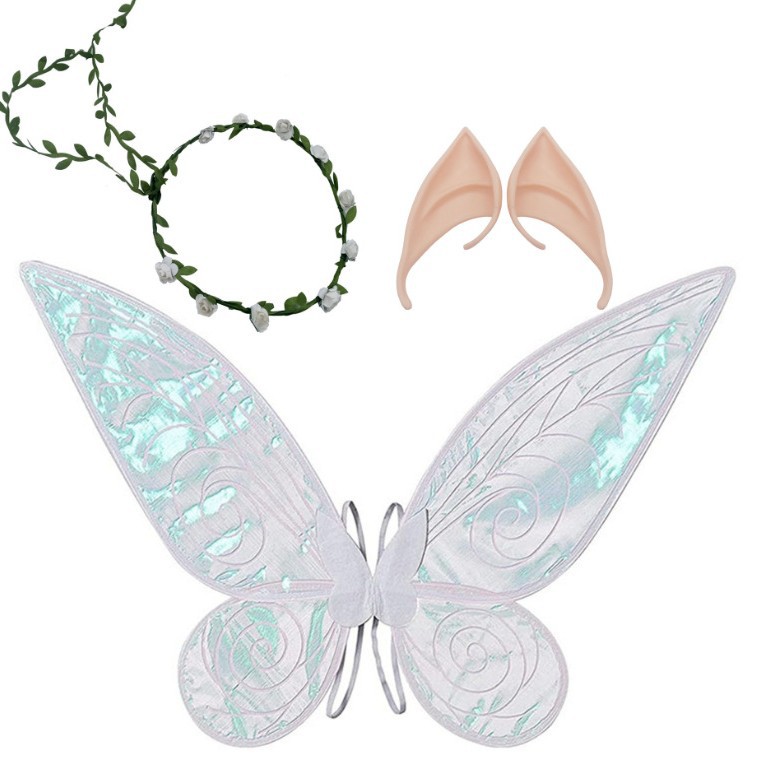 De los niños de la mariposa elfo alas Ángel Festival party Dress Up props varita mágica chica rendimiento decoración traje