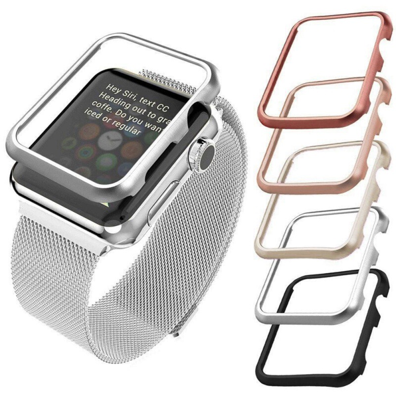 Suitable for Apple Watch Protective Cover AppleWatch10 Generation SE Aluminum Alloy Frame iwatch987 Watch