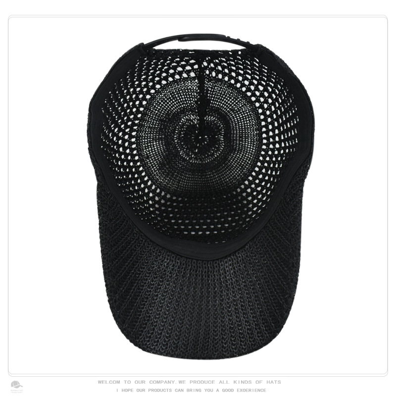 Boné de beisebol feminino proteção solar com malha respirável_voghion.com