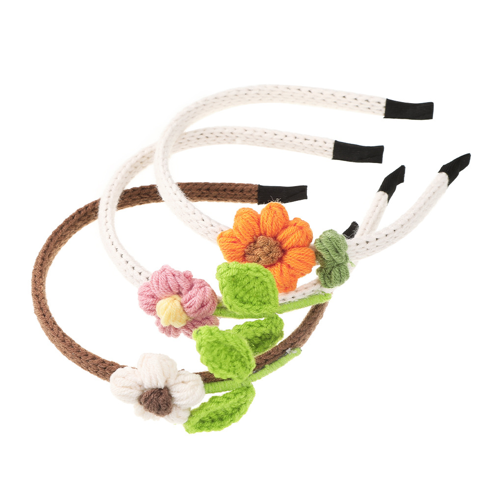 Femmes Fleur Pastorale Style Simple Chiffon Bande De Cheveux display picture 2