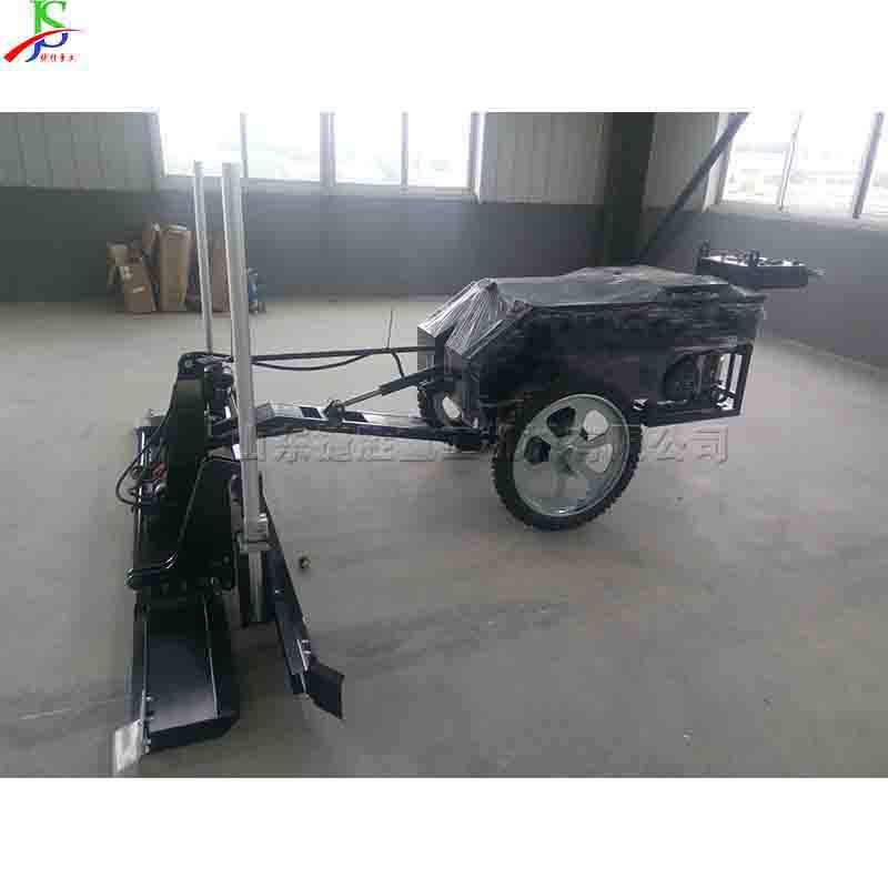 Máquina niveladora láser de hormigón para caminar de dos ruedas pavimentadora de hormigón piso de cemento por el que se grader