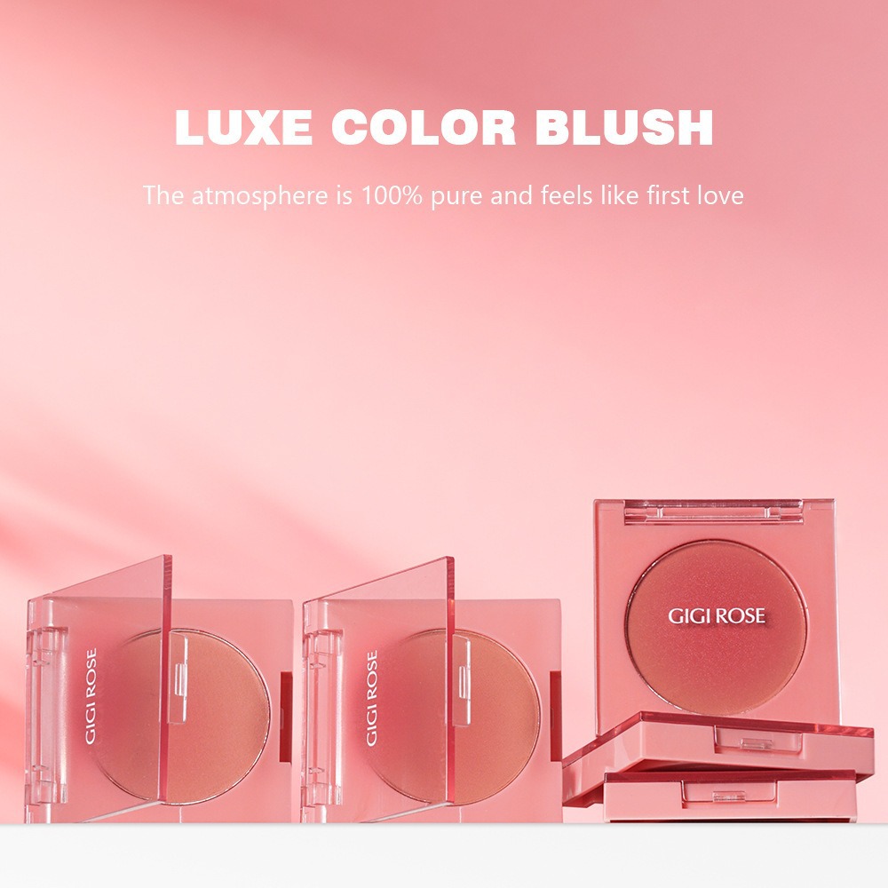 GIGIROSE blush 2024 New expansion peach color brightening Rouge repair student cheap monochrome natural nude