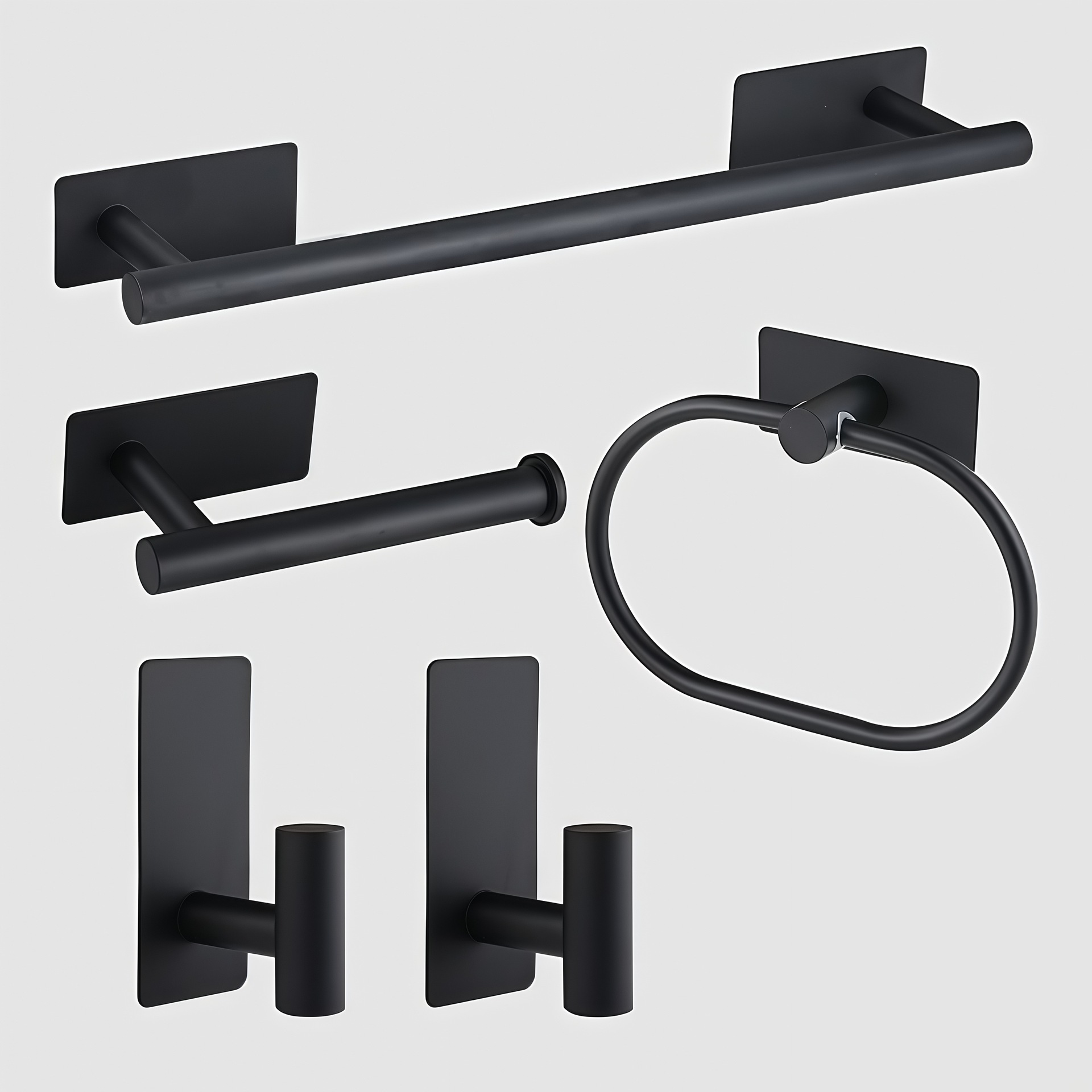Stainless Steel Towel Ring Towel Rack Bathroom Towel Bar Bathroom Accessories Set Complete Bathroom Towel Rack Hardware