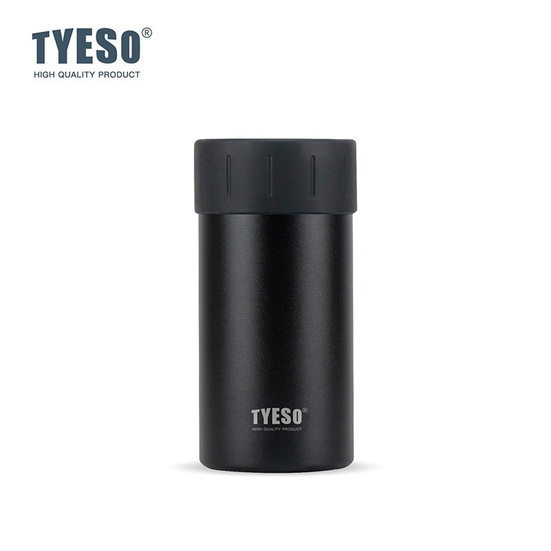 TYESO コーラ缶 Taishuo ビール飲料断熱カバーステンレス鋼シンプルなポータブル断熱カップ蓋なし|undefined