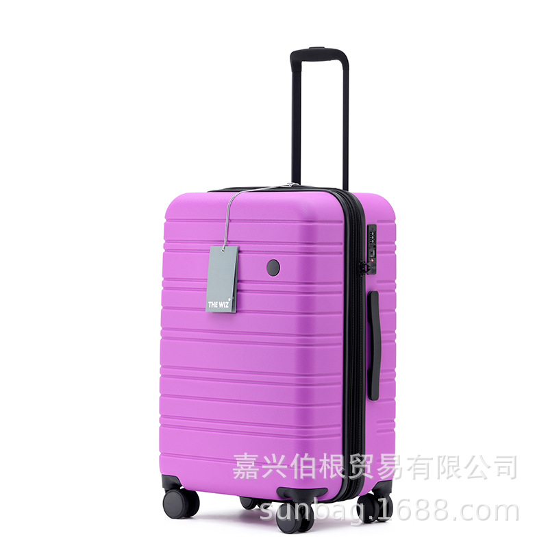 Maleta trolley de comercio exterior de exportación, maleta de tres piezas, maleta de gran capacidad para estudiantes masculinos y femeninos, maleta con capa de expansión