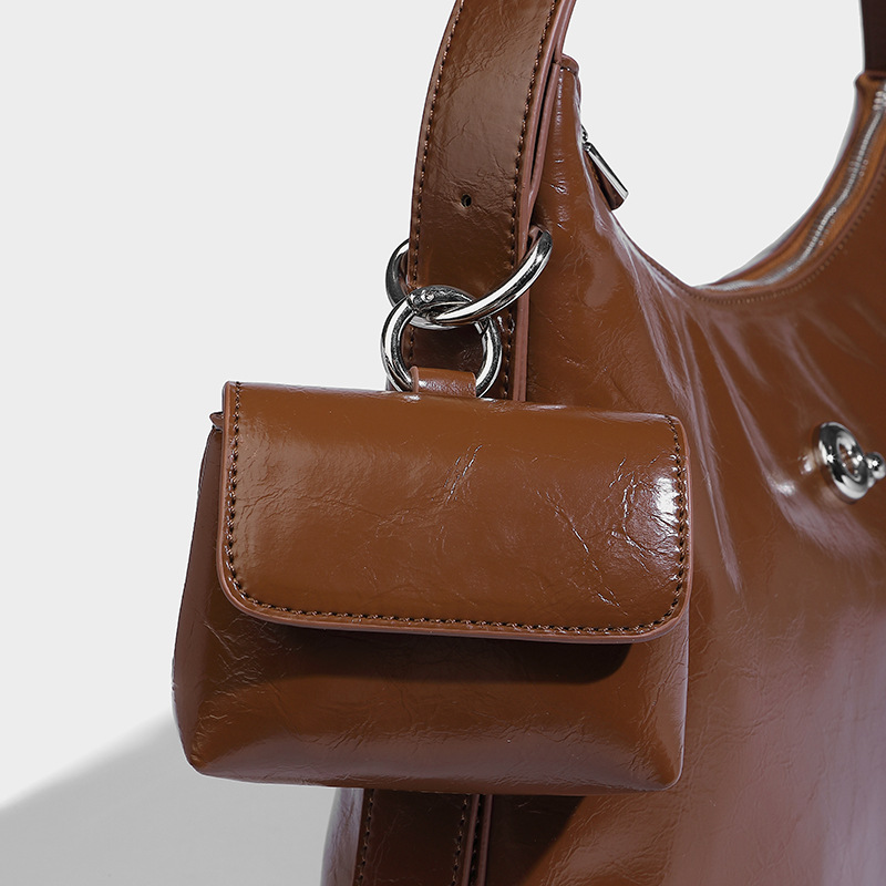 2024 Nieuwe grote capaciteit forensenschoudertas met geavanceerde en modieuze handtasstijl, grote damestastrend_voghion.com