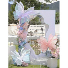 N 18392 3D butterfly home decor 3D ����òʷ�������ڼ�