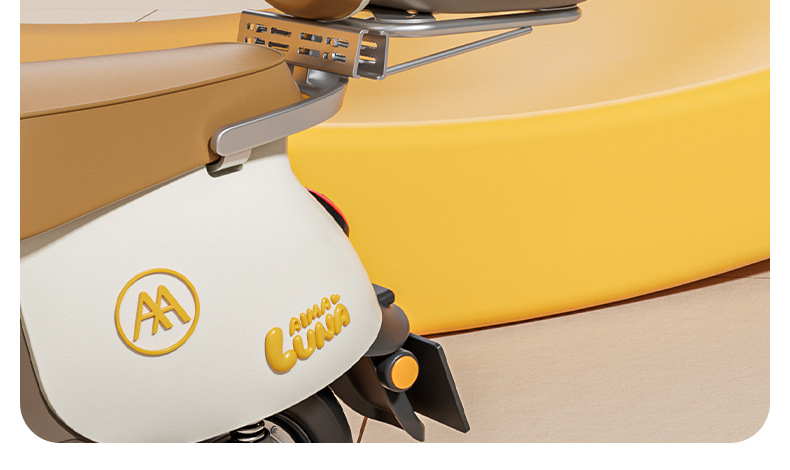 Universal Electric Scooter Trunk Suitable for Aima, Yadea, and Tailg Scooters, with Backrest and Storage for Electric Bikes