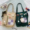 Shopping bag, cloth bag, backpack, purse, brand linen bag, one-shoulder bag, for students