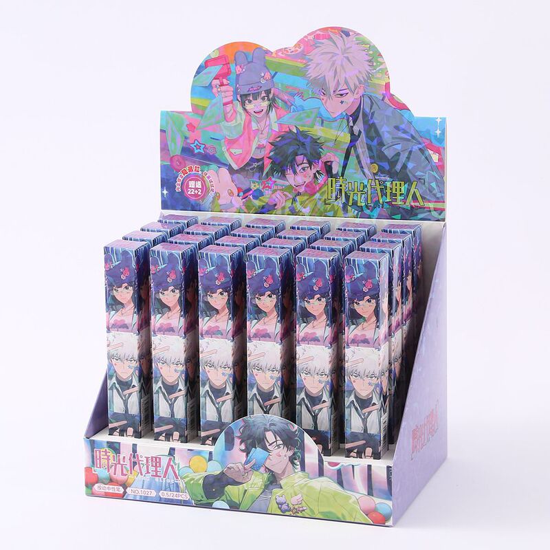 新款猫和老鼠盲盒笔卡通高颜值汤姆杰瑞签字笔书写顺畅按动中性笔|undefined