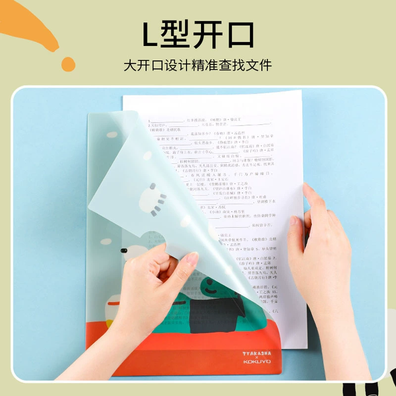 Папка A4 Japan Kokuyo Guoyu Tyakasha Takasha United Name Limited, однопапка (single folder)