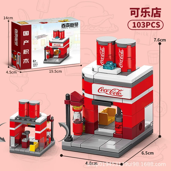 Lele Brothers 8755-1 Coca-Cola Shop