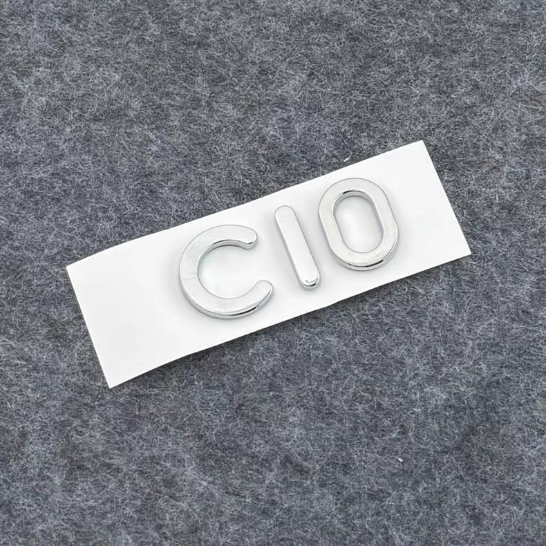 Suitable for the New Leapmotor C01 C11 C10 Car Logo Modification Black Warrior Decorative Sticker Front Logo Rear Lettering