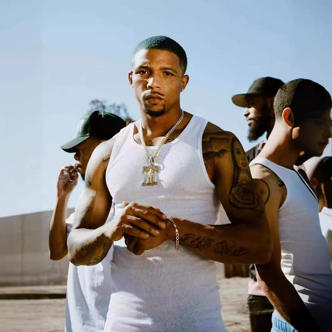 Американский мужской жилет, уличный тяжелый жилет из чистого хлопка 2X2, утолщенный жилет из грубой нити, спортивный жилет для фитнеса, впитывающий пот низ