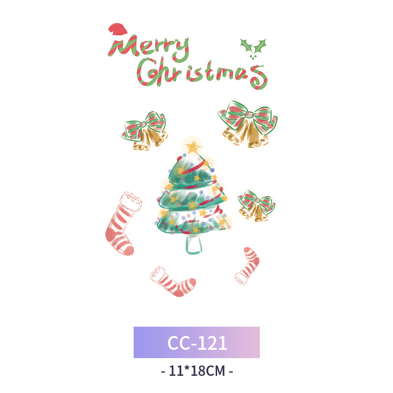 Transfronterizo en stock al por mayor de halloween colorido mariposa tatuaje pegatinas simulación sangrienta cicatriz pegatinas divertidas pegatinas impermeables