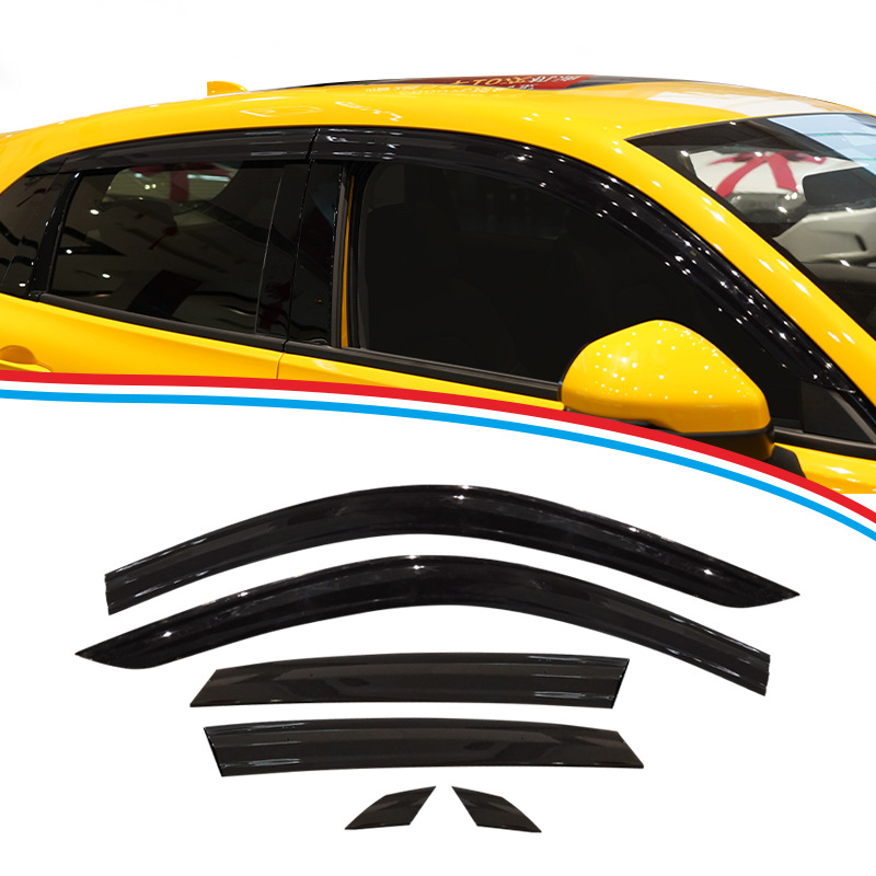 Adecuado para Honda hrv coche viento y lluvia ventana lluvia ceja modificación zrv lluvia ventana Deflectors