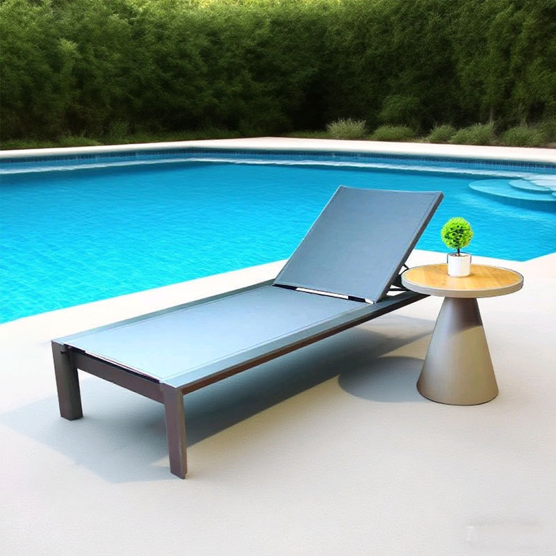 Silla de piscina al aire libre a prueba de agua al aire libre protección solar hotel villa patio jardín al aire libre silla de playa