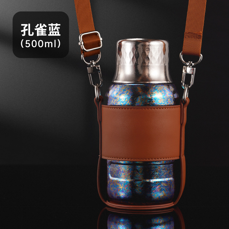 纯钛保温杯双层纯钛焖茶杯测温磁吸杯盖抑菌钛杯保温壶现货批发|undefined