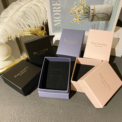 蝴蝶結首飾盒紙盒發卡耳釘耳環戒指吊墜項鍊天地蓋收納盒廠家直銷