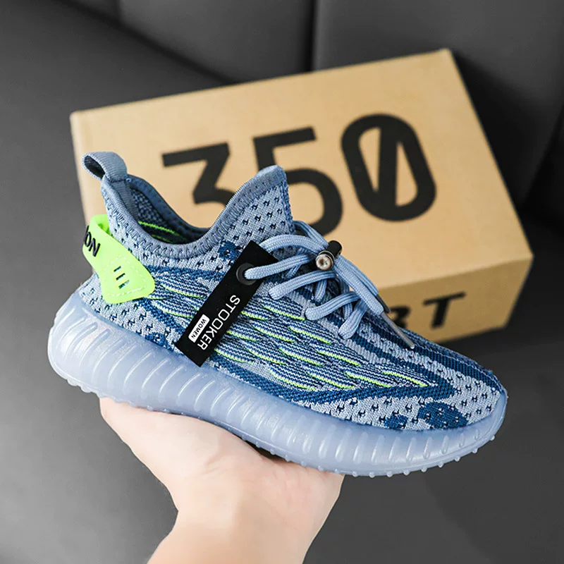 Summer children's sports shoes for boys, breathable comfortable footwear for leisure, for teenagers