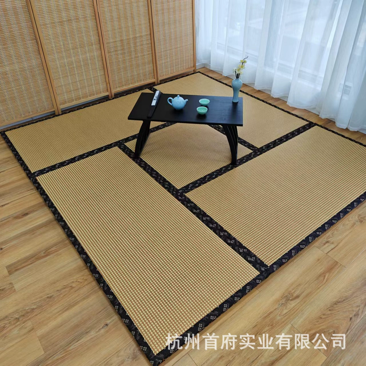 Японский татами из кокосового волокна, коврик для чайной комнаты, гостевого дома, напольный коврик, татами из джута, матрас, индивидуальный размер