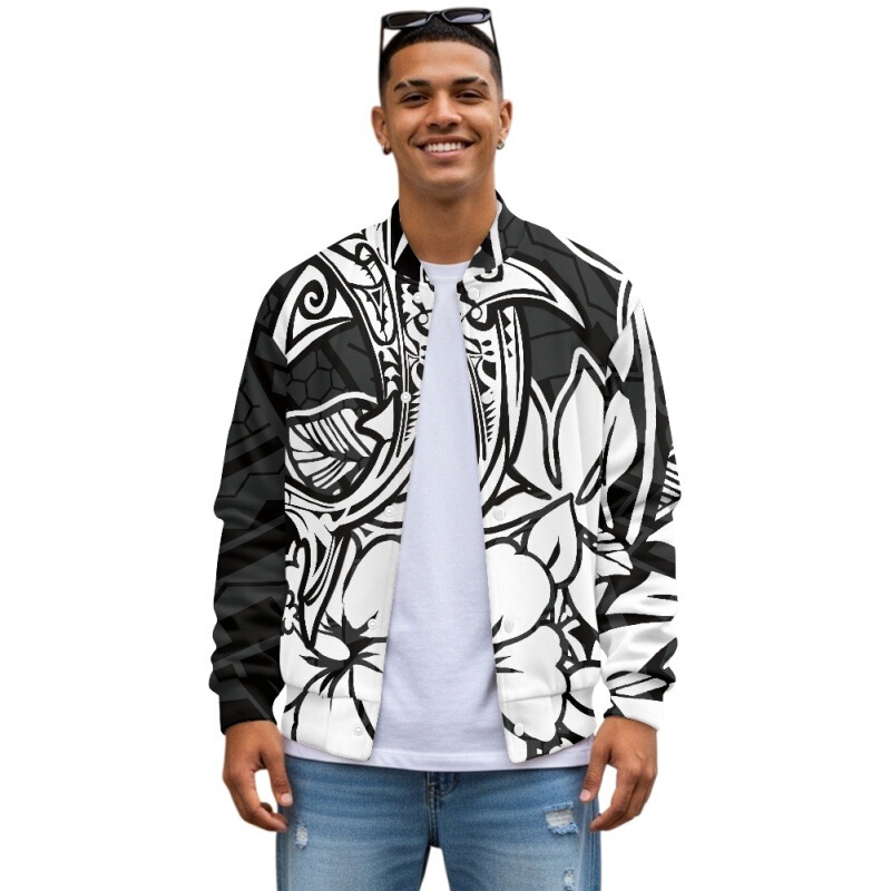 Polynesian Island Country Printed Factory Direct Supply Jacket, Minimum Order Pattern Customization, 5 to 7 Days for Shipping Polynesian Island Country Printed Factory Direct Supply Jacket, Minimum Order Pattern Customization, 5 to 7 Days for Shipping
