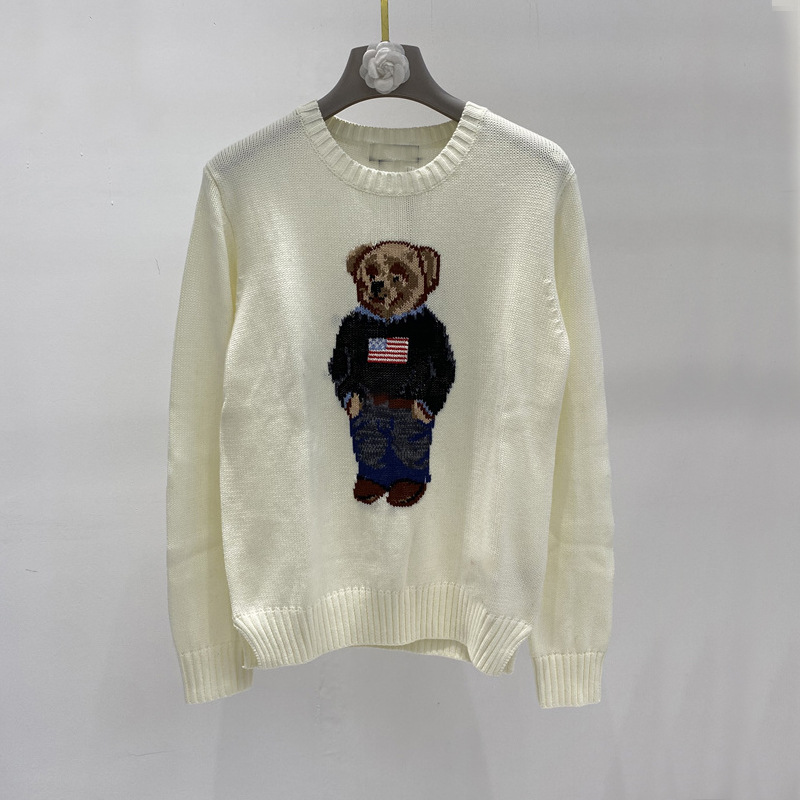 Flag white bear