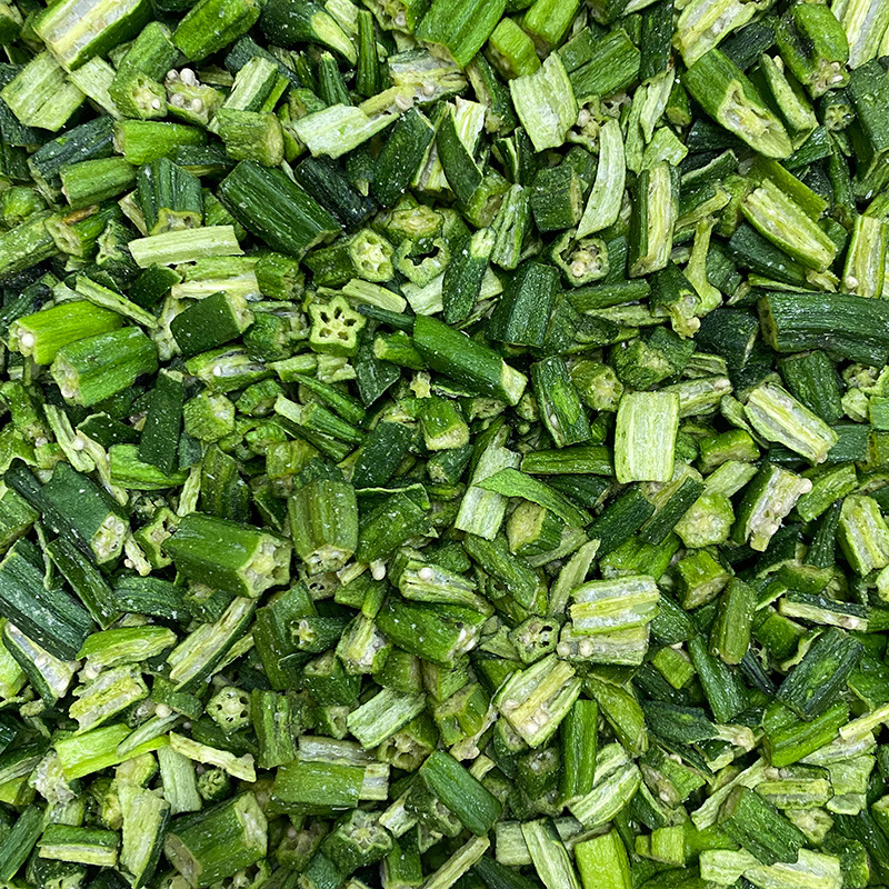 果蔬脆碎片 PE袋散装低温脱水蔬菜水果脆片零食 秋葵香菇紫薯碎