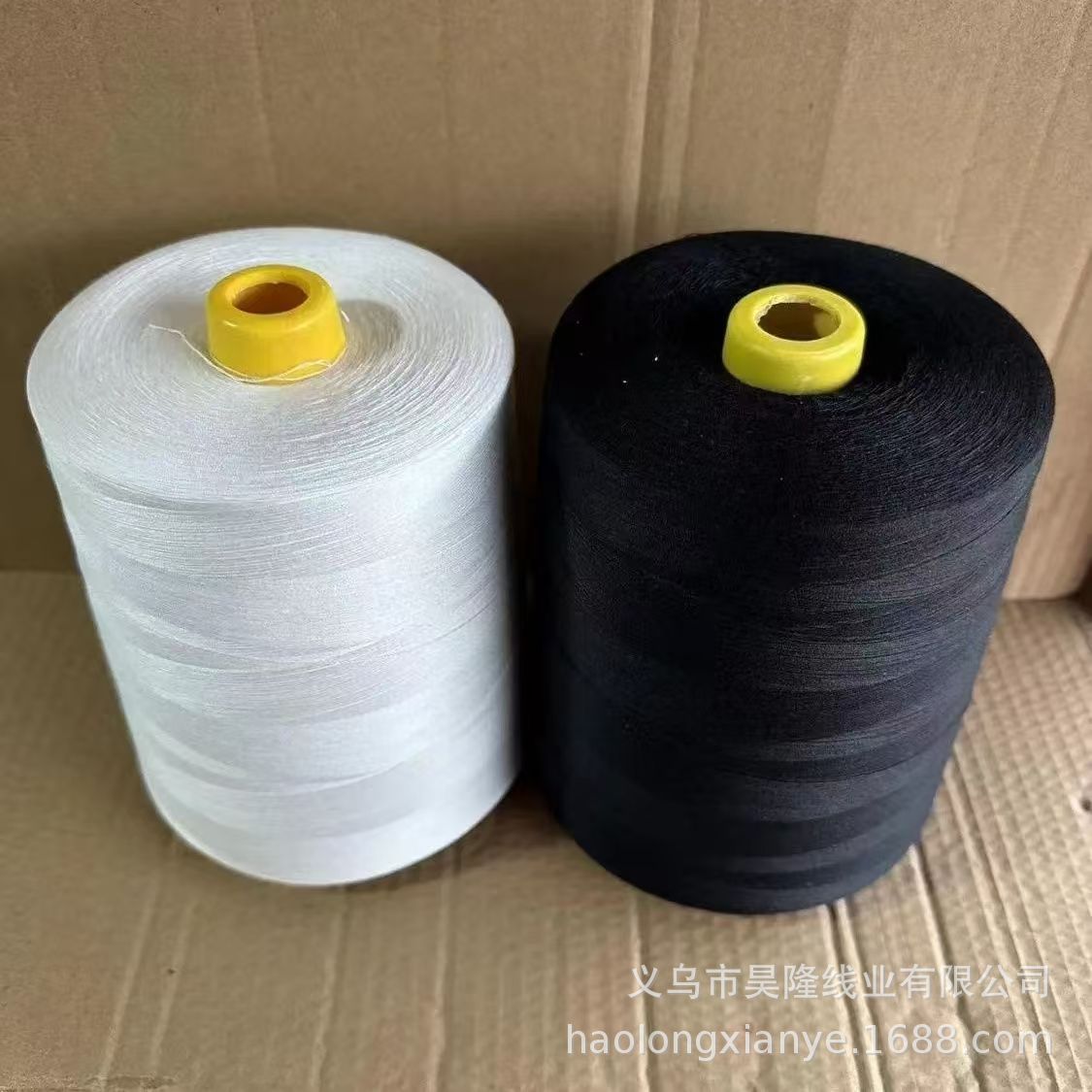 60s/2过油绣花底线超大卷2斤1个60支2股细线无结头高速缝纫机线