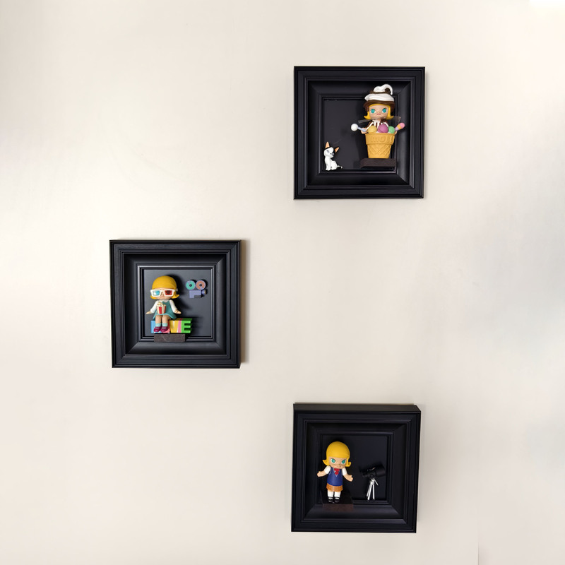 High-End Chinese-Style Blind Box Photo Frame Bubble DIY Storage Display Frame with 3D Seamless Magnetic Wall Hanging High-End Chinese-Style Blind Box Photo Frame Bubble DIY Storage Display Frame with 3D Seamless Magnetic Wall Hanging
