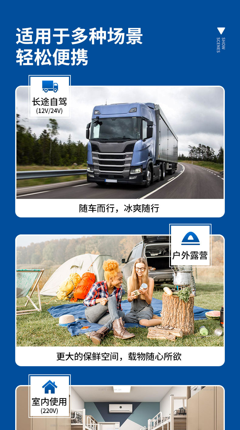 Ice Tiger Compressor Car Refrigerator Car Home Dual-use Refrigeration 12v24v Portable WT25 Dormitory Mini Refrigerator