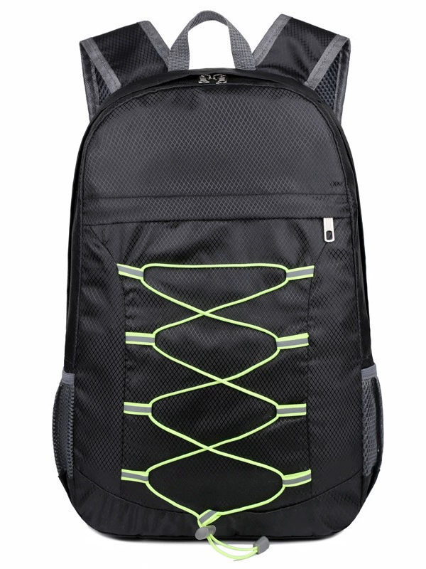 Folding bag, storage system for traveling, backpack for leisure