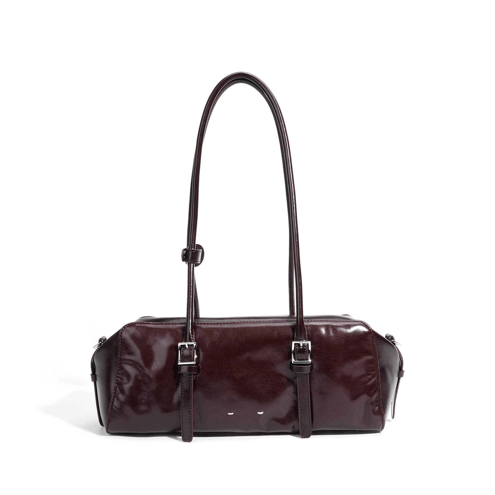 Niche Large Capacity Commuter Women's Bag Versatile Genuine Leather Fashion Handbag Shoulder Bag Minimalist New High-End Underarm Bag - Thumbnail 7