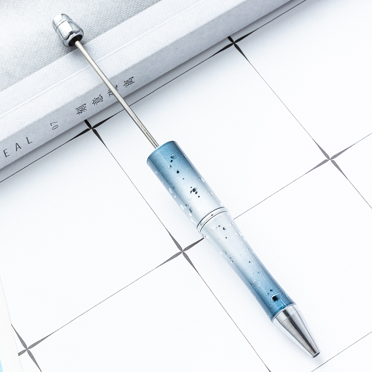 Diy Star Bead Pen creativo galvanizado UV Bead Pen estrella sequin gradiente Bead Pen al por mayor