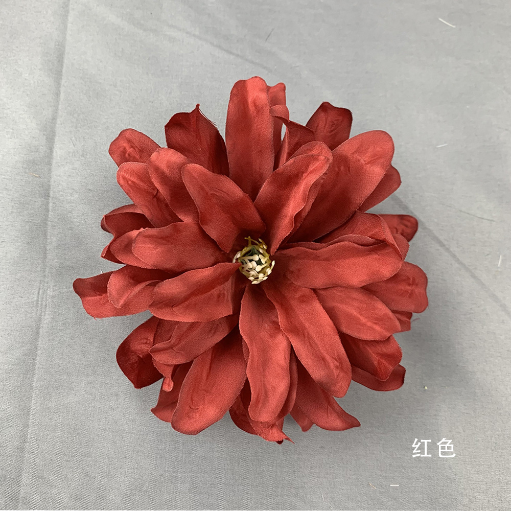 Simulación de flores de orquídea 14cm diámetro de orquídea violeta material de lámpara de flores DIY flor de pared flor de flores falsas flores