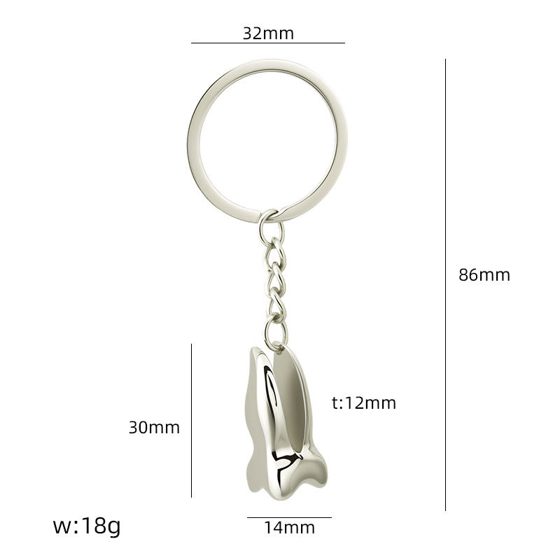 X-1447 artificial teeth silver