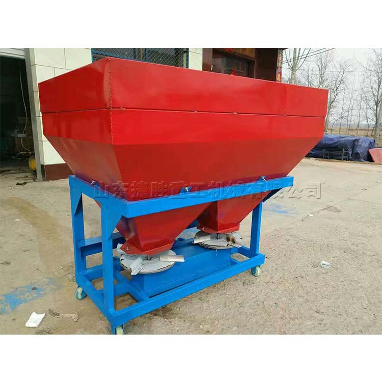 后悬挂式撒肥机四轮拖拉机 电动草种籽抛洒机 尿素复合肥撒肥机