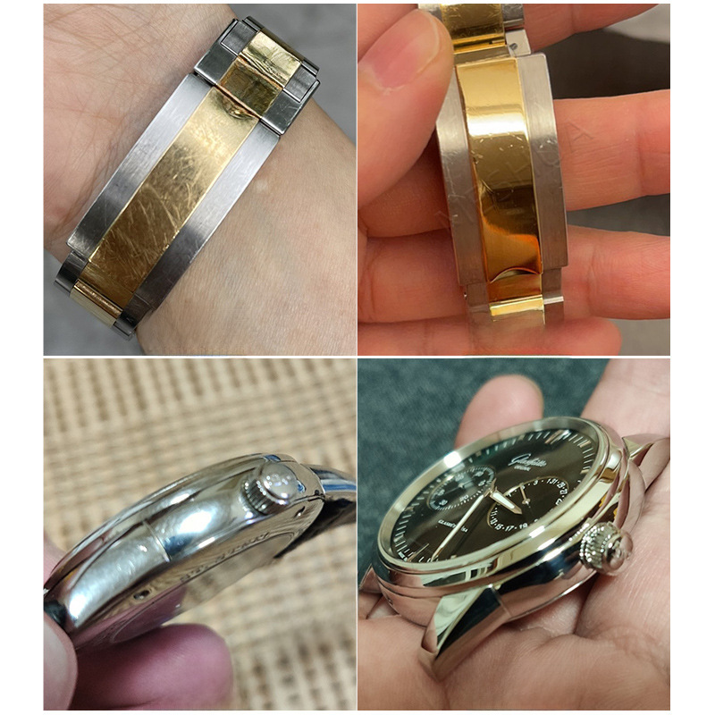 手錶拋光布劃痕修復金銀首飾包去氧化不鏽鋼蘋果手機邊框打磨翻新