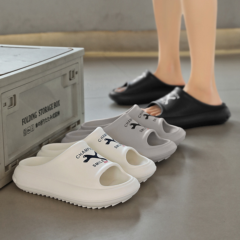Going Out Slippers for Women 2025 New Sports Non-Tiring Feet Thick-Soled Non-Slip Wear-Resistant Girls Can Wear Sandals and Slippers in Summer Going Out Slippers for Women 2025 New Sports Non-Tiring Feet Thick-Soled Non-Slip Wear-Resistant Girls Can Wear Sandals and Slippers in Summer