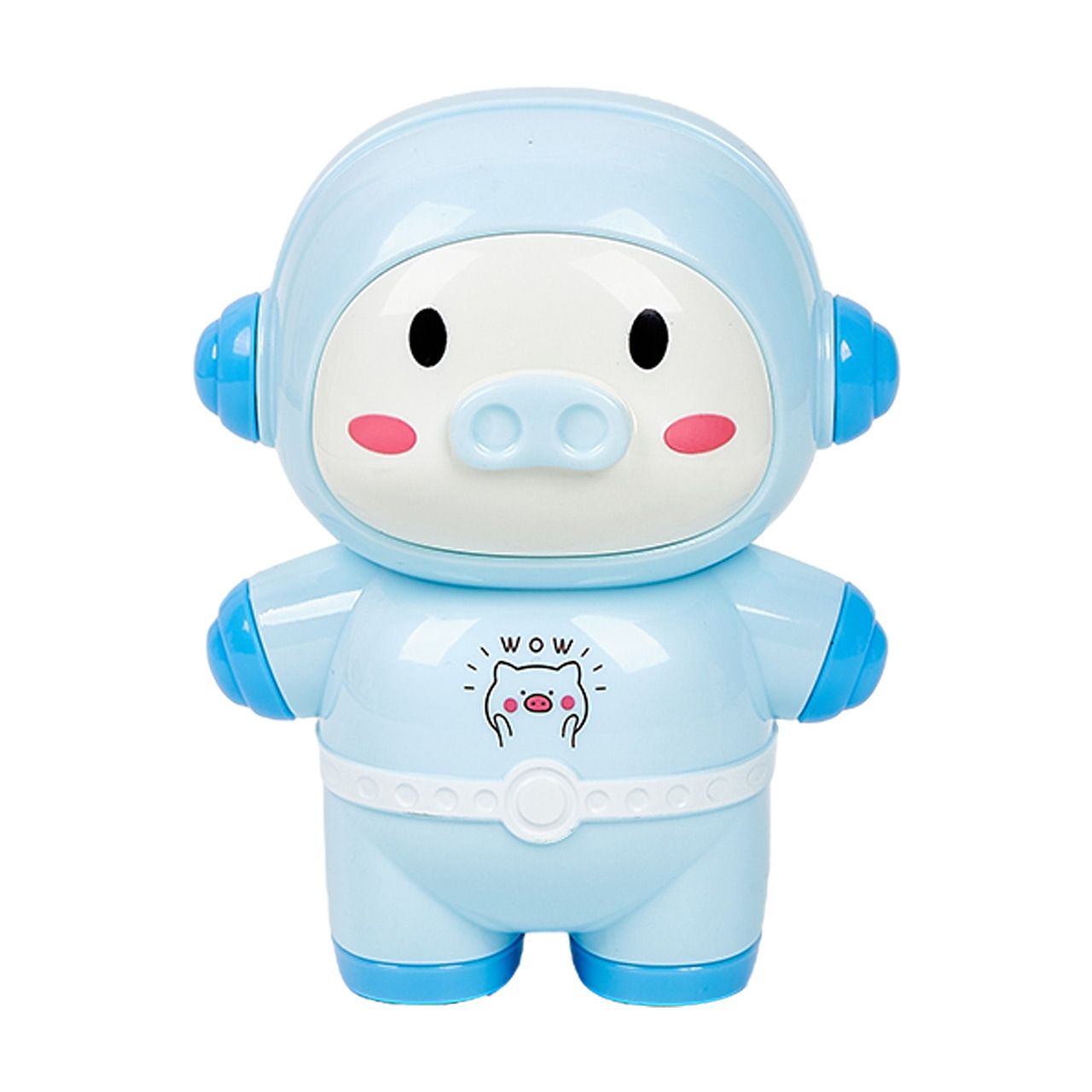 7830 cerdo astronauta sacapuntas Sacapuntas de pluma automática Sacapuntas de dibujos animados en forma de animal lindo sacapuntas