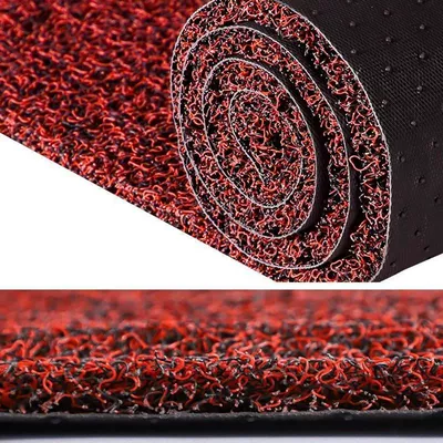Entrance Door Mat, Silk Loop Anti-Slip Entry Mat, Bathroom Mat, Living Room Door Mat, Car Door Mat (Avtomobil döşəmə paspasları) - standard-thick-black-red-10mm-thick-fast-shipping-lowest-price-all-year-grab-yours-before-the-price-goes-back-up-40cmx100cm-low-price-all-year-round-restore-original-price-after-grab
