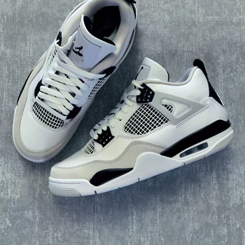 Putian Shoes Pure Original Aj4 Basketball Shoes Pebbled Leather Practical Training Shoes Joe 4 Casual Sports Shoes High-Top Sneakers Putian Shoes Pure Original Aj4 Basketball Shoes Pebbled Leather Practical Training Shoes Joe 4 Casual Sports Shoes High-Top Sneakers