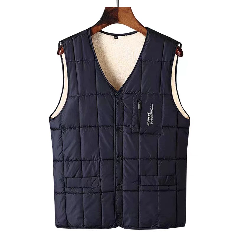 Demi-season keep warm vest, for middle age
